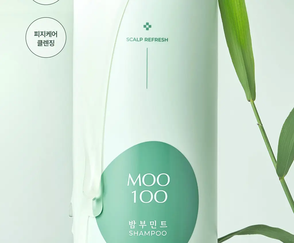 [지성민감두피] 무백 밤부민트샴푸 (500ml/1500ml) 상세페이지 2